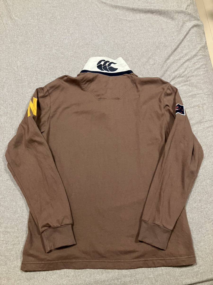 美品L CANTERBURY カンタベリー ラガーシャツ ニュージーランド