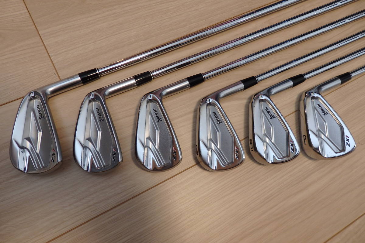 ダンロップ SRIXON ZX7 アイアン 6本セット 5-P ダイナミックゴールド