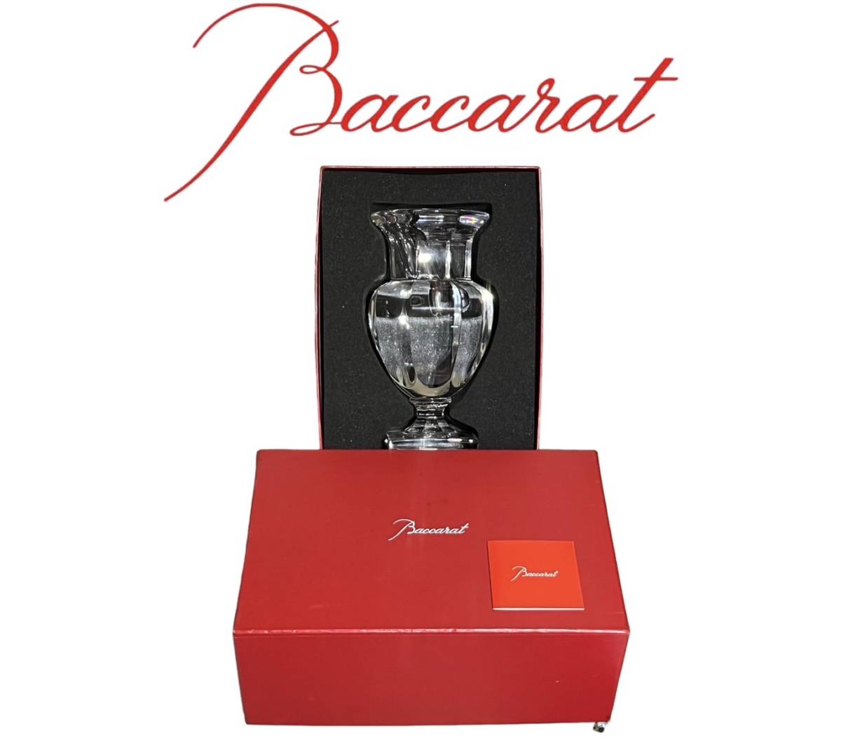 定価約50万 ∇花∇フランス【バカラ/Baccarat】 フィリップ・スタルク 