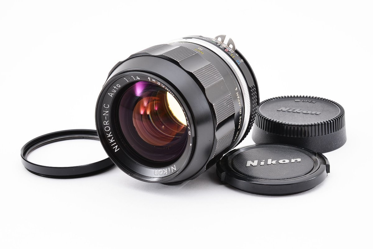 良品】ニコン Nikon Ai改 Nikkor-N.C Auto 35mm f/1.4 大口径 高級 広角 単
