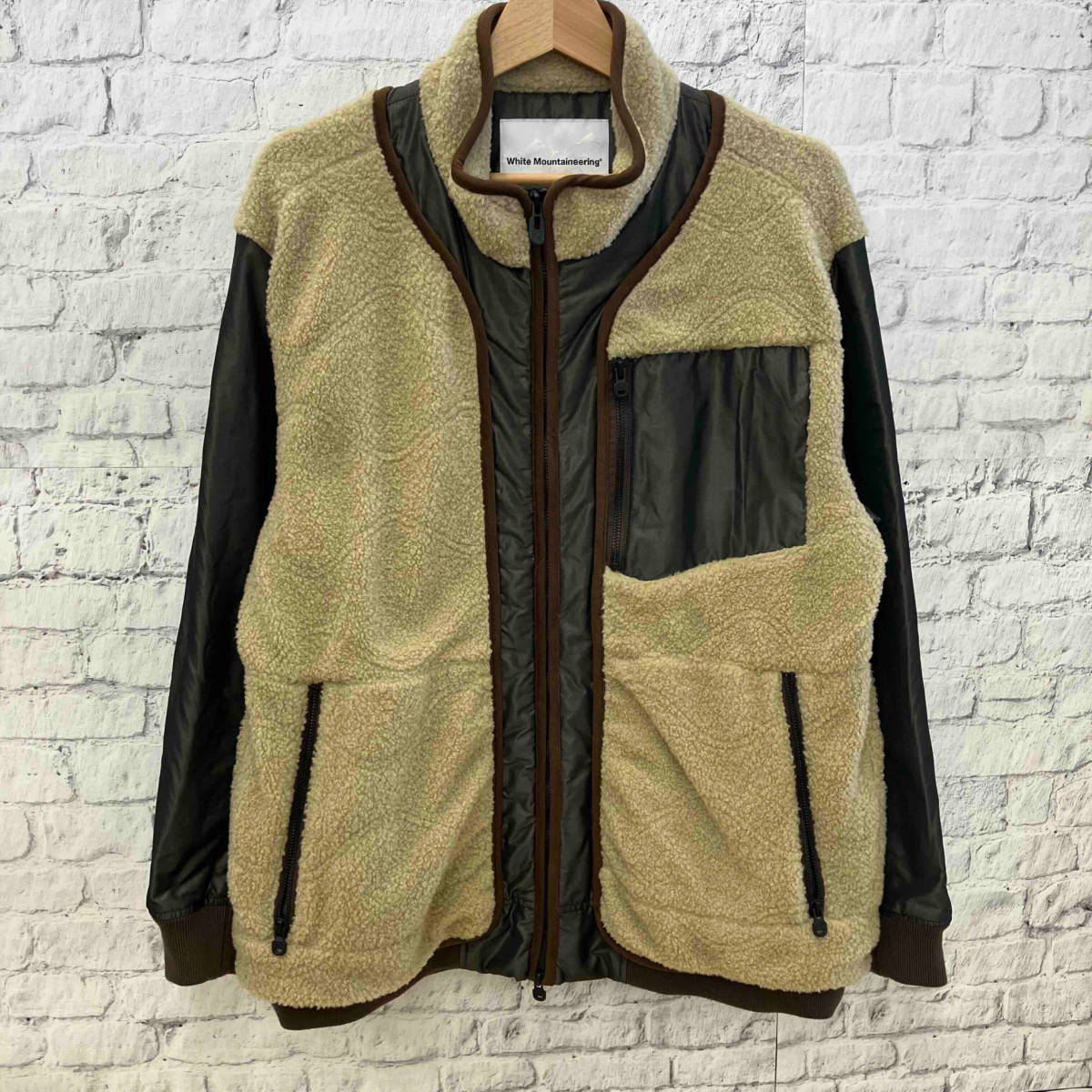White Mountaineering GORE-TEX INFINIUM W STITCHED BOA JKT ホワイトマウンテニアリング ボアジャケット WM1973204 サイズS