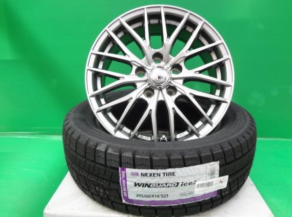 新品4本SET ヴェネス VENES HS 6.5J+38 5H-114.3 ネクセン WINGUARD ICE2