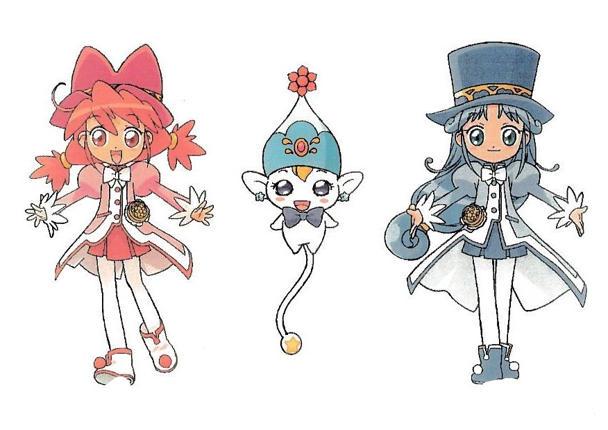 ふしぎ星の☆ふたご姫 」設定資料集 阿南まゆき・プレックス・ふたりは