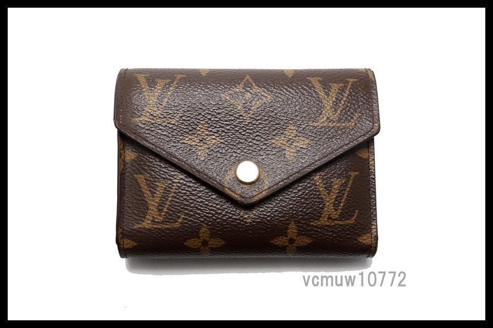 近年モデル希少美中古□LOUIS VUITTON モノグラム ポルトフォイユ