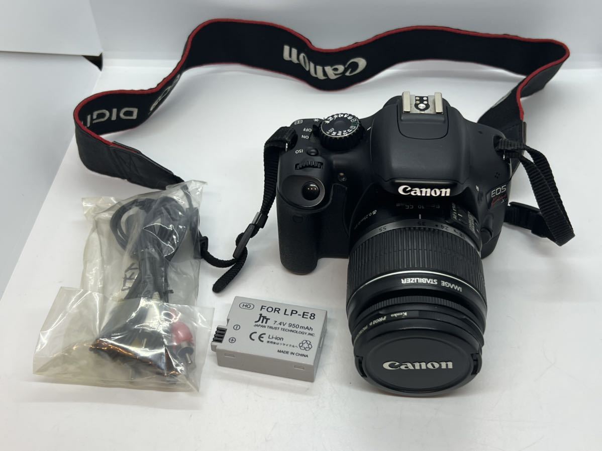Canon キヤノン EOS Kiss X2 レンズセット デジタル一眼レフカメラ #66