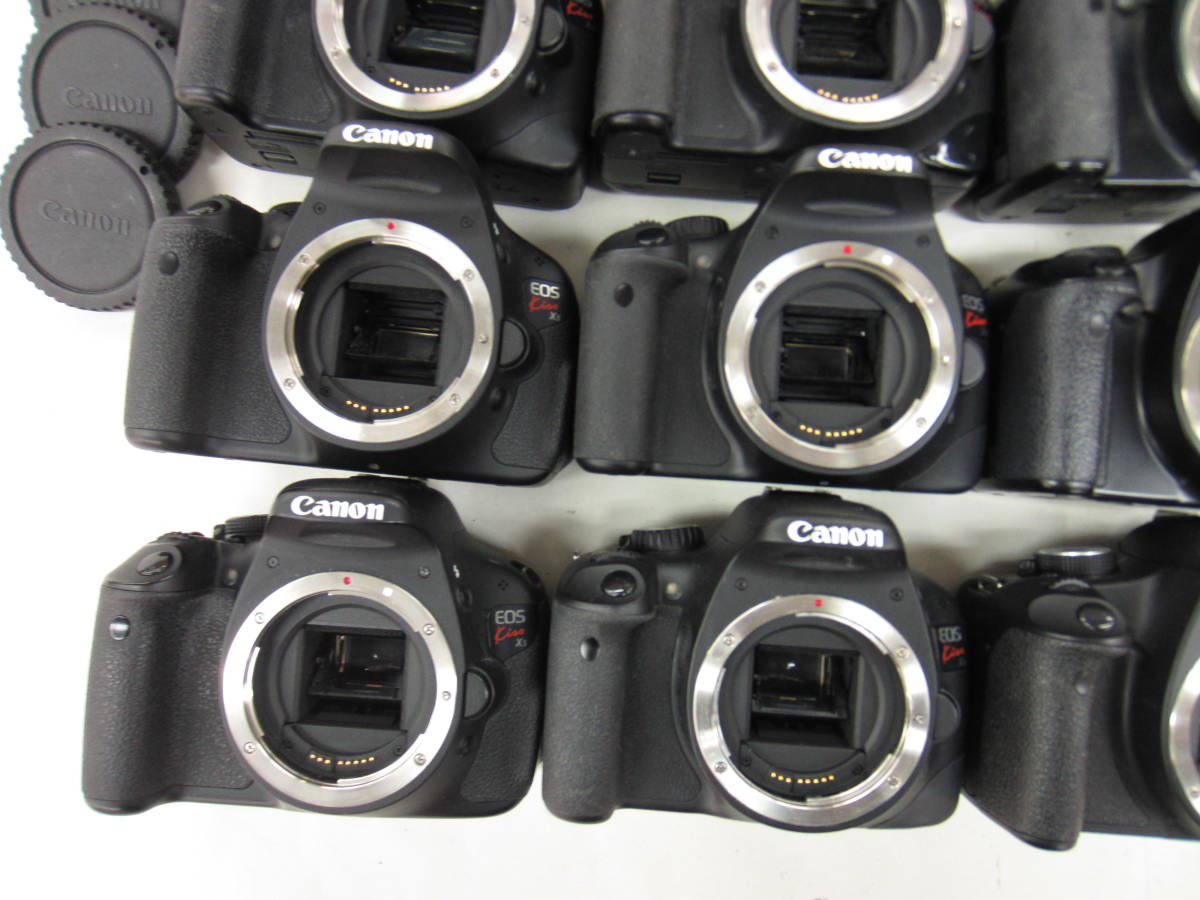 3963K)ジャンク Canon キヤノン EOS Kiss X2 X3 X4 X5 ボディのみ
