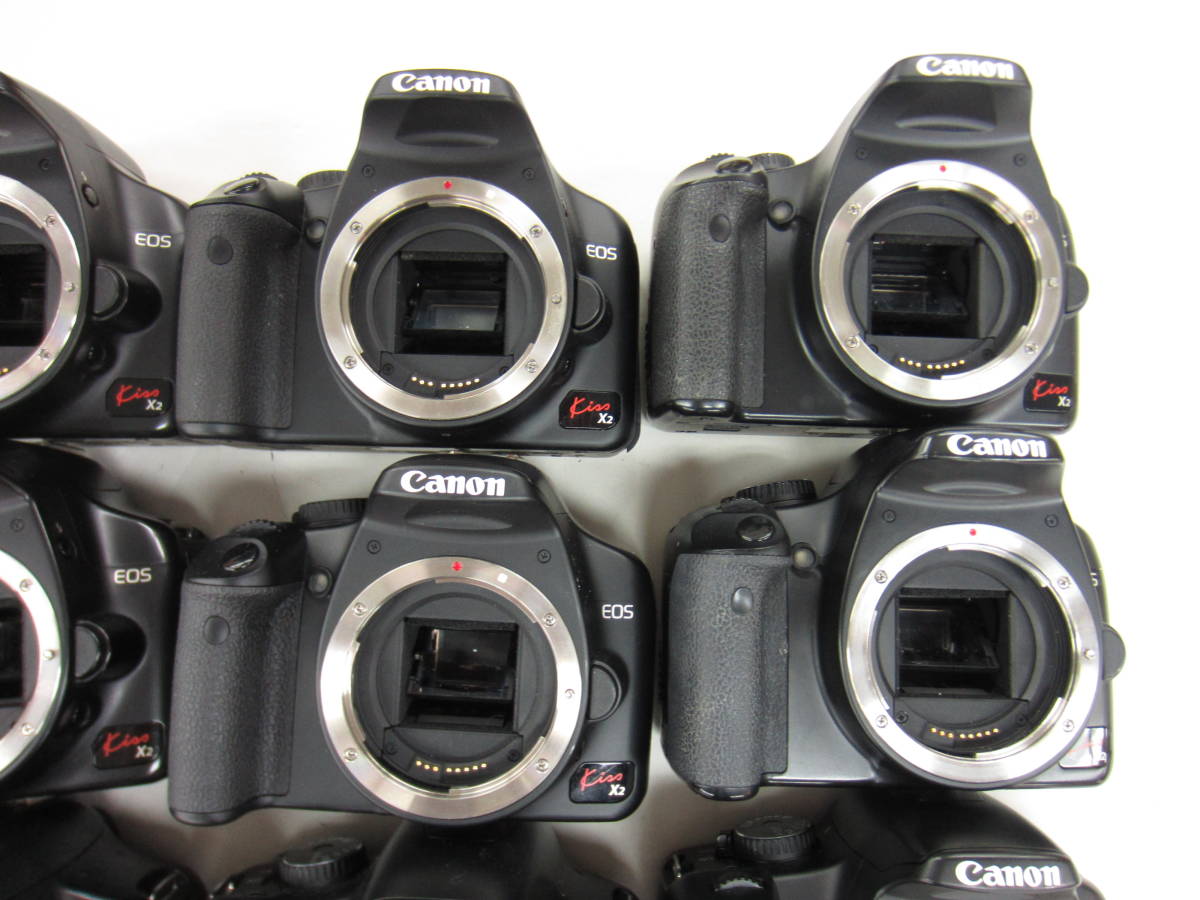 3963K)ジャンク Canon キヤノン EOS Kiss X2 X3 X4 X5 ボディのみ