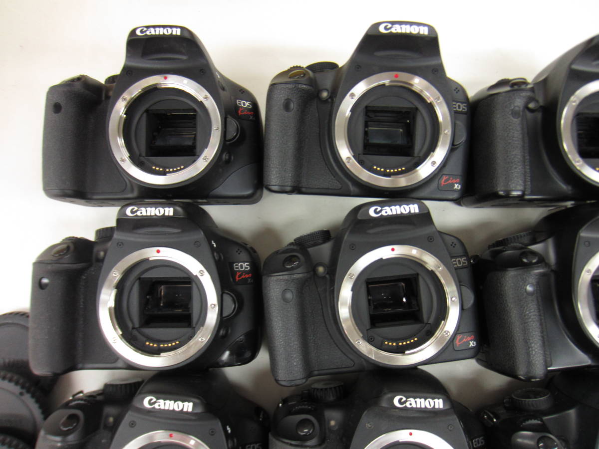 3963K)ジャンク Canon キヤノン EOS Kiss X2 X3 X4 X5 ボディのみ
