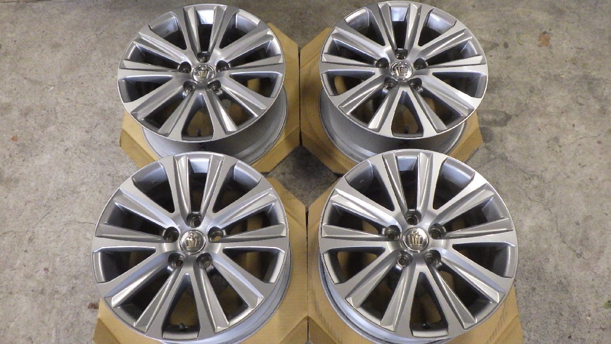 トヨタ クラウン アスリート 210系後期 純正ホイール 17x7.5J ET+40