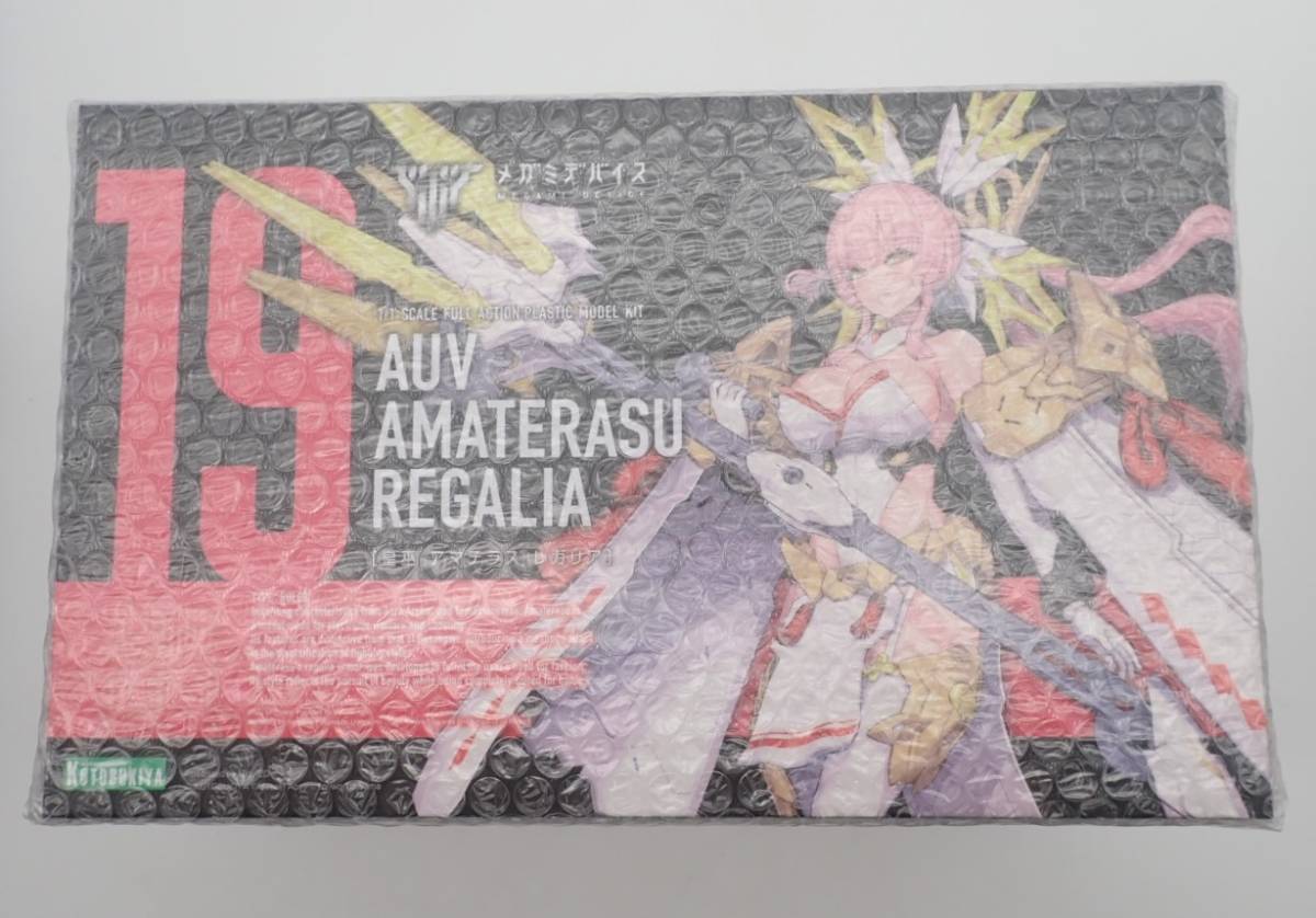 34▲80/【未組立】メガミデバイス 皇巫 アマテラス レガリア プラモデル /1031