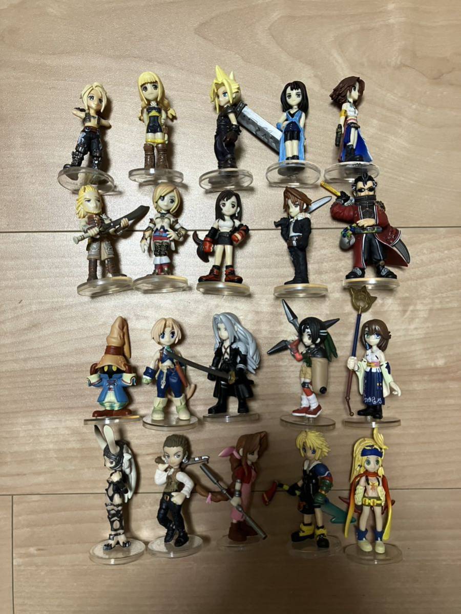FF トレーディングアーツミニ FF7，8，9，10，10-2，12 ファイナル