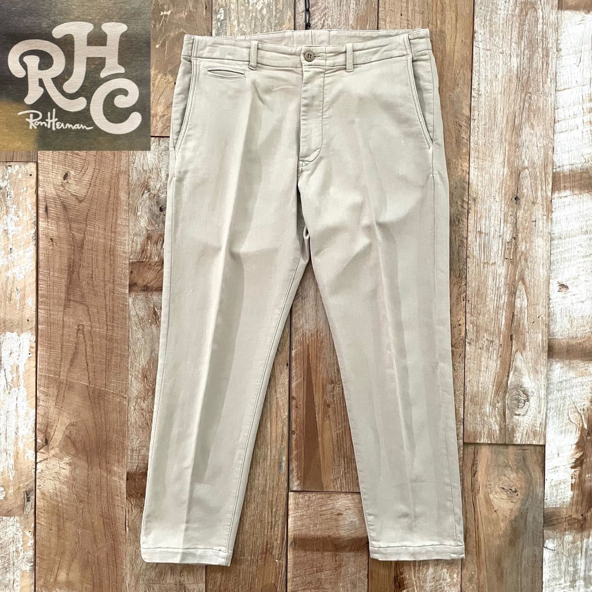 美品】RonHerman ロンハーマン スウェット チノパン トラウザー パンツ 