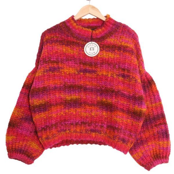 未使用品 ALEXIA STAM アリシアスタン カラフル ニット