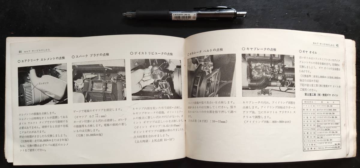 富士重工 フジ R2 SUBARU R-2 取説 取扱説明書 新車当時に付属 今や