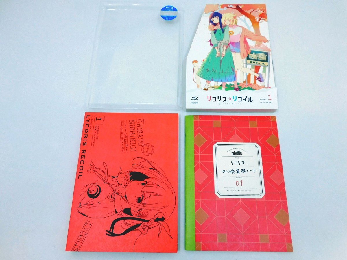 ほぼ未開封/全巻収納BOX付き】 Blu-ray Disc リコリス・リコイル [完全