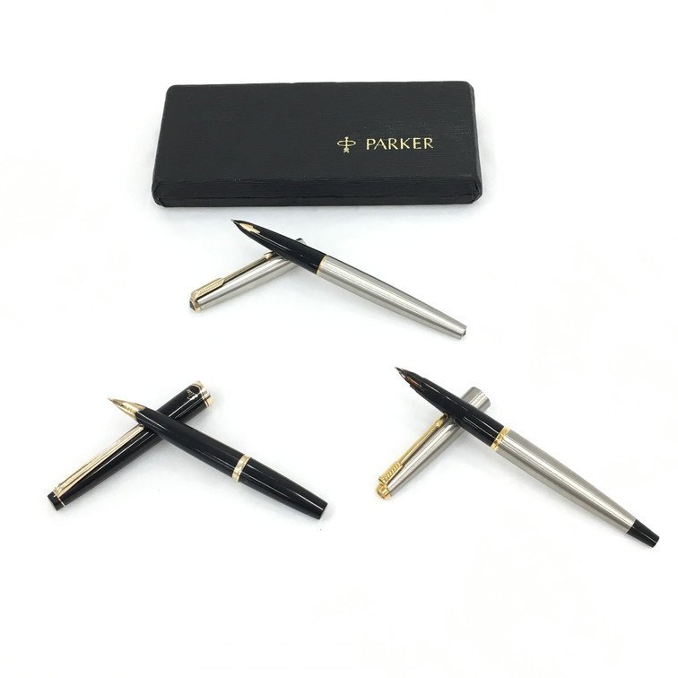 万年筆 PILOT PARKER I☆PARKER SHEAFFER 18K-750 万年筆 PILOT