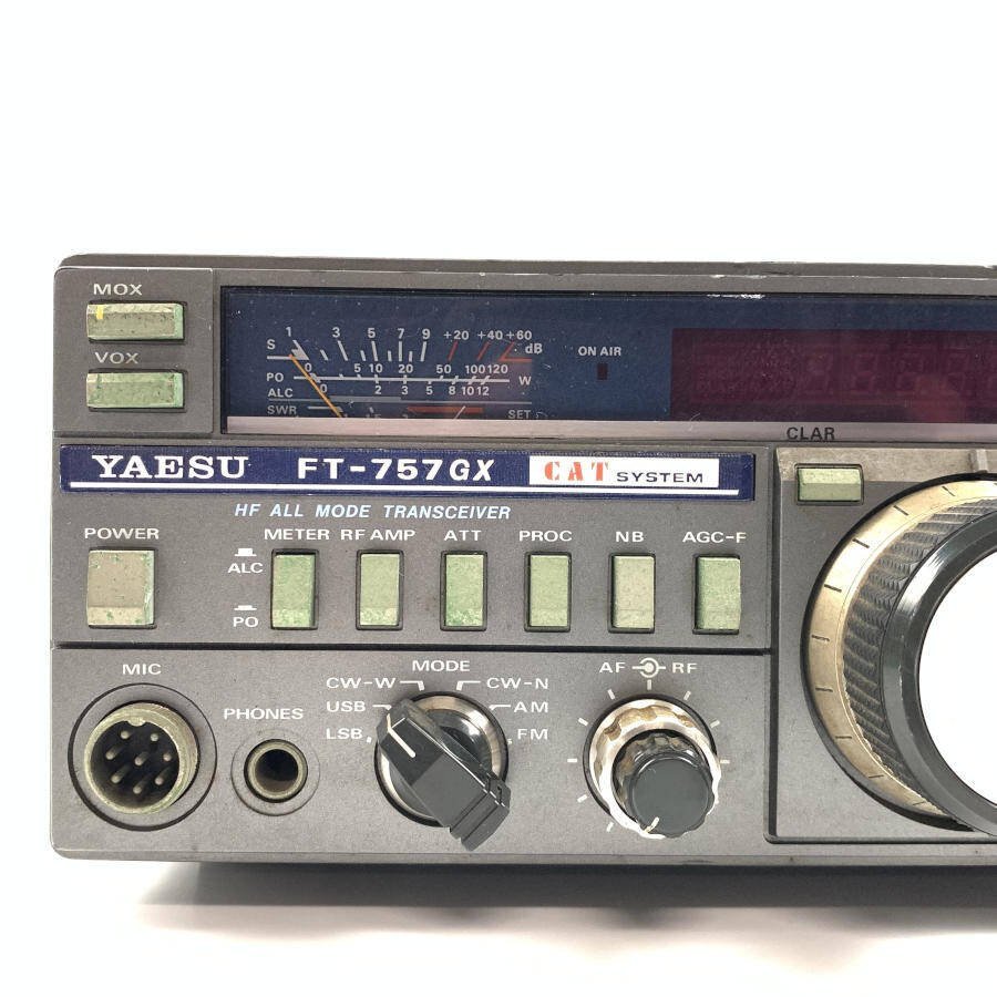 八重洲無線 YAESU ヤエス FT-757GX HF ALL MODEトランシーバー◇委託品