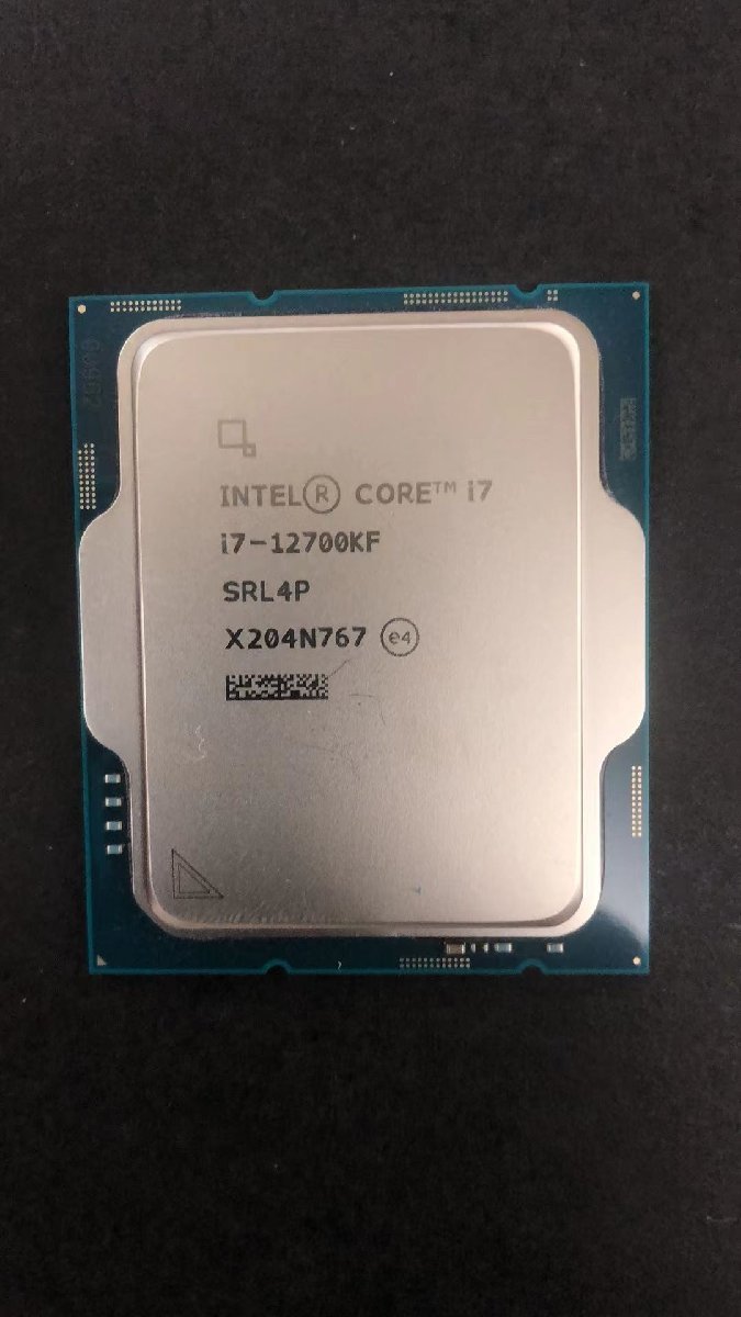 CPU インテル Intel Core I7-12700KF プロセッサー 動作未確認