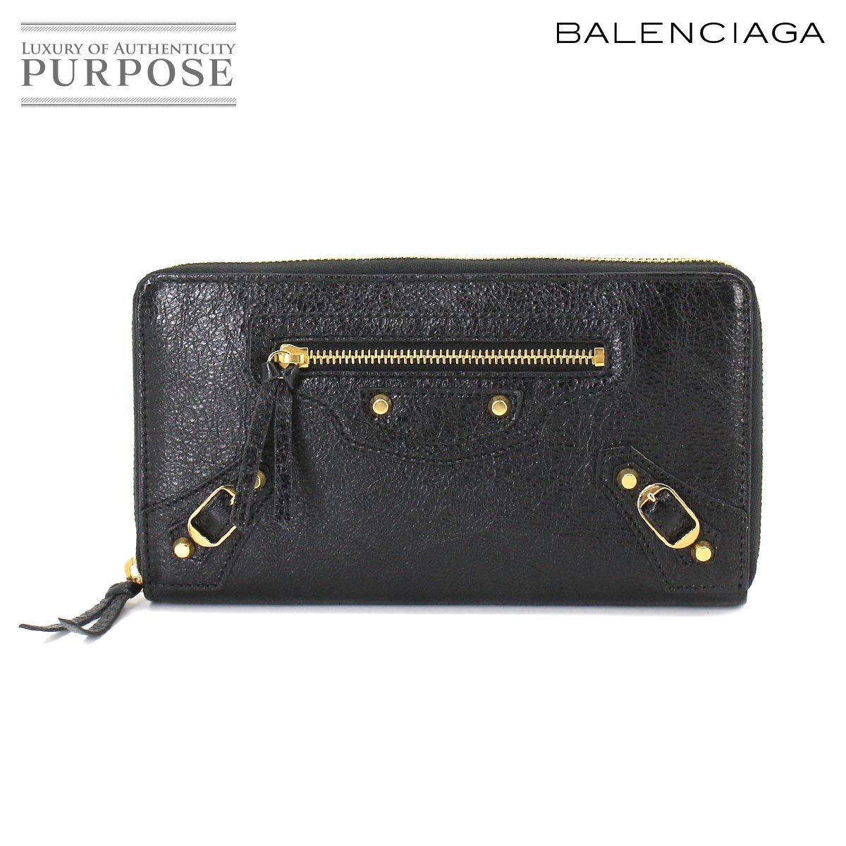 未使用 展示品 バレンシアガ BALENCIAGA クラシック コンチネンタル