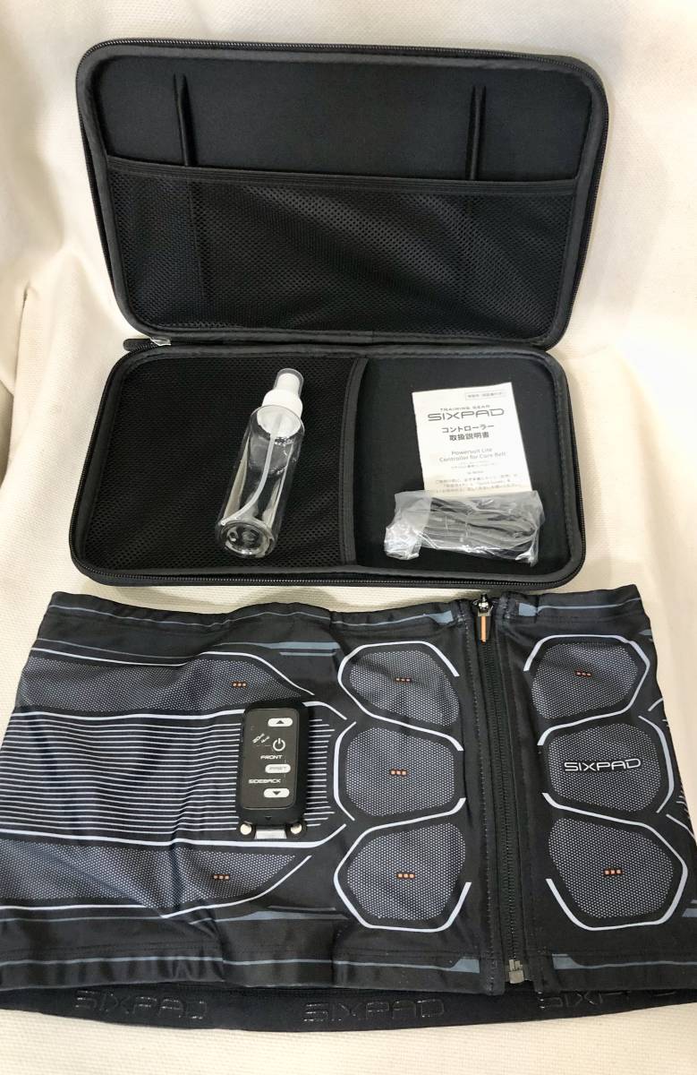 ☆リモコン付き☆MTG SIXPAD シックスパッド パワースーツライト コアベルト Lサイズ　o1-1103