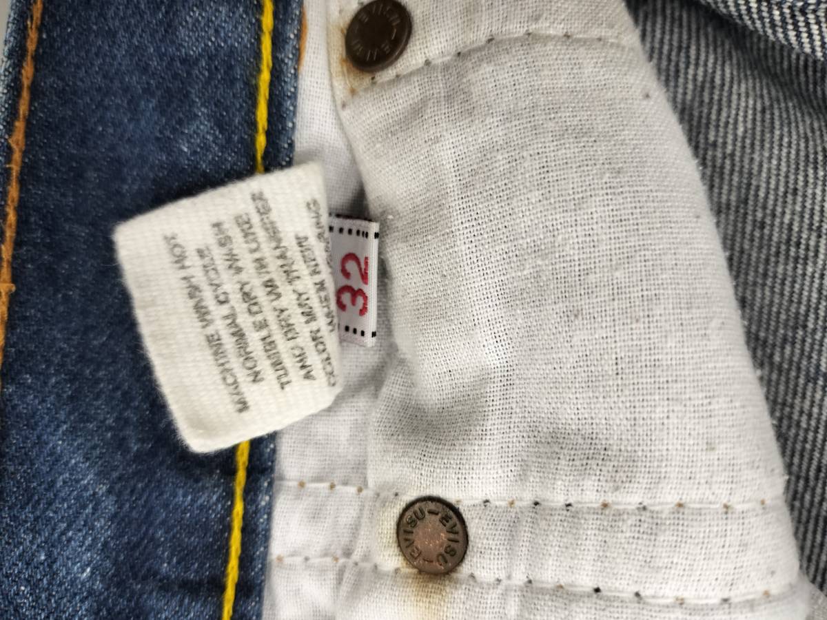 EVISU ドクロ刺繍カモメ ジーンズ W32 【公式通販】
