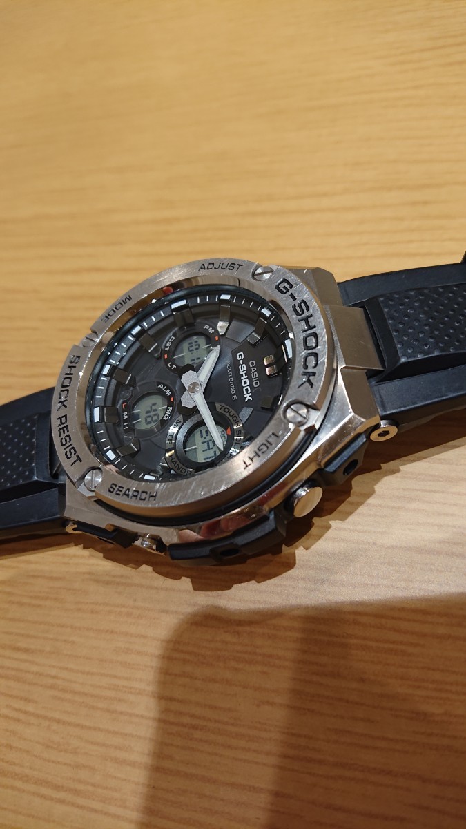 G-SHOCK CASIO 電波ソーラー GST-W110-1AJF