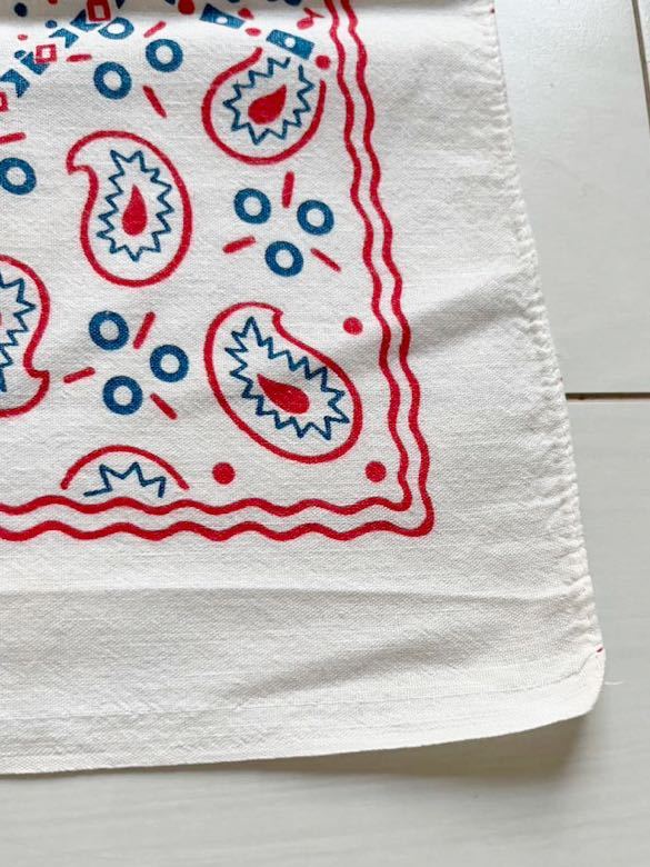 RN13960 クッキー柄 バンダナ トリコロール RN13960 クッキー柄