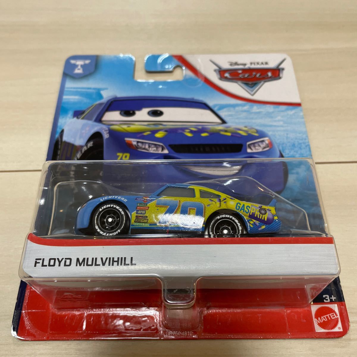 マテル カーズ FLOYD MULVIHILL GASPRIN 70 フロイド ミュルビヒル ガス プリン MATTEL CARS ミニカー キャラクターカー