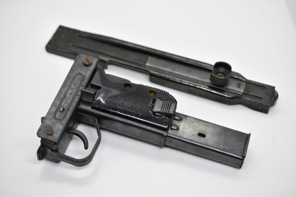 UZI モデルガン グリップ マガジン トリガー スチールフレーム パーツ