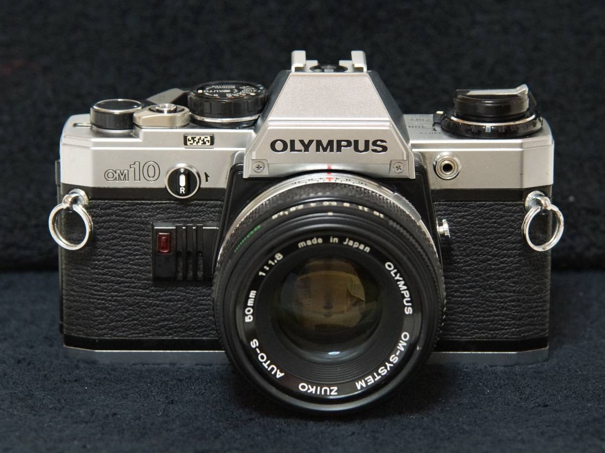 OLYMPUS OM-10 50mm f1.8 Mアダプタ付 オリンパス Olympus