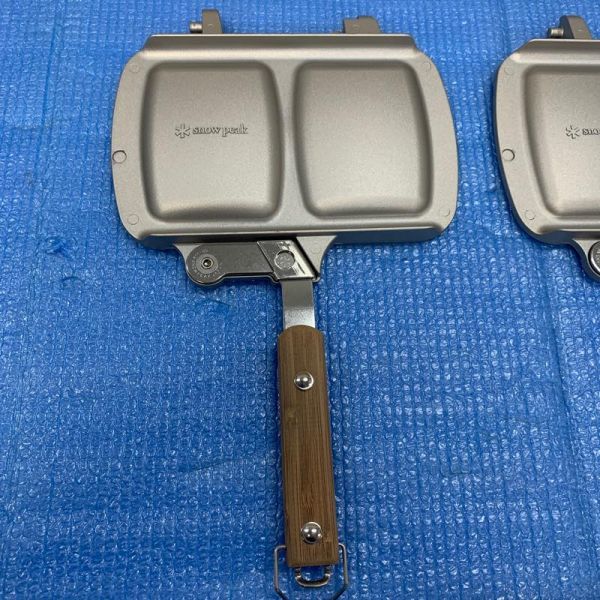 スノーピーク トラメジーノ ホットサンドクッカー シルバー アウトドア