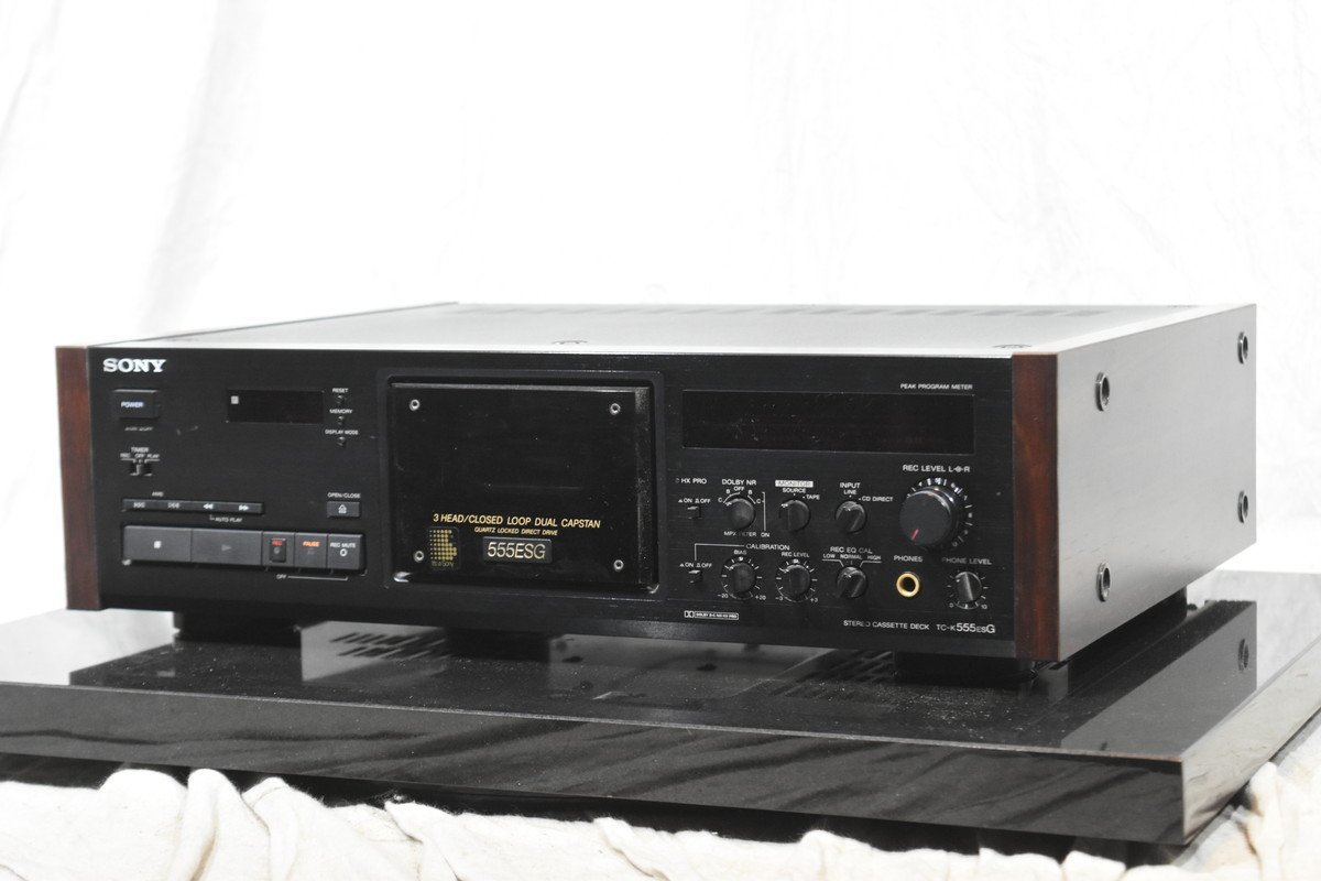 SONY/ソニー カセットデッキ TC-K555 ESG【ジャンク品】 SONY TC-K555