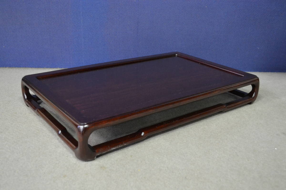 超激得，セール 紫檀 唐木 達磨 平台 花台 尺八 保管品(木工、竹工芸)｜売買されたオークション情報、yahooの商品情報をアーカイブ公開 - オークファン 木工、竹工芸