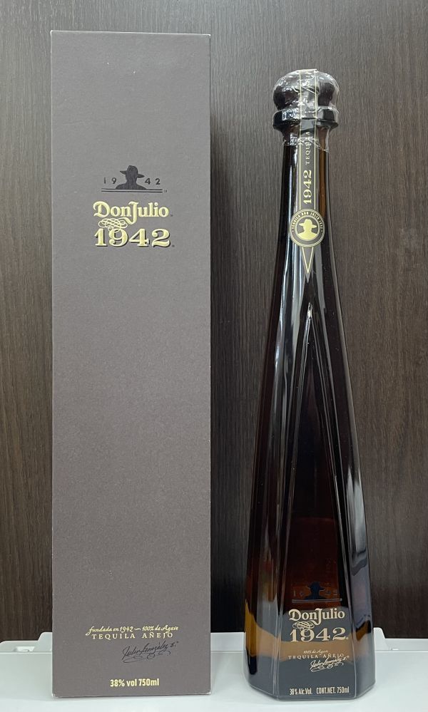 O09-125 1円～訳あり Don Julio 1942 ドンフリオ テキーラ アネホ 100% アガベ 750ml 38%　同梱不可・まとめて取引不可