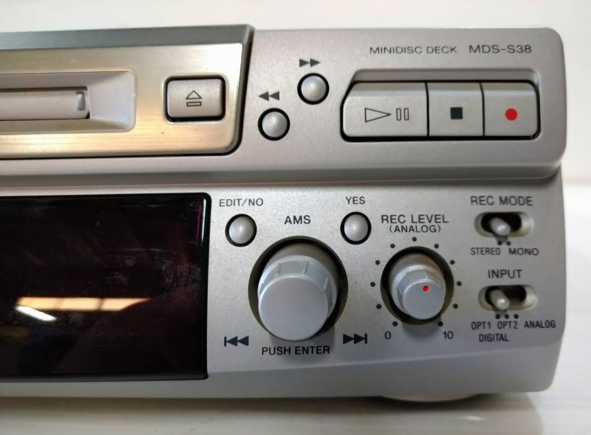 湘/SONY/MDデッキ/MDS-S38/オーディオ機器/ソニー/MDS-38/プレイヤー 