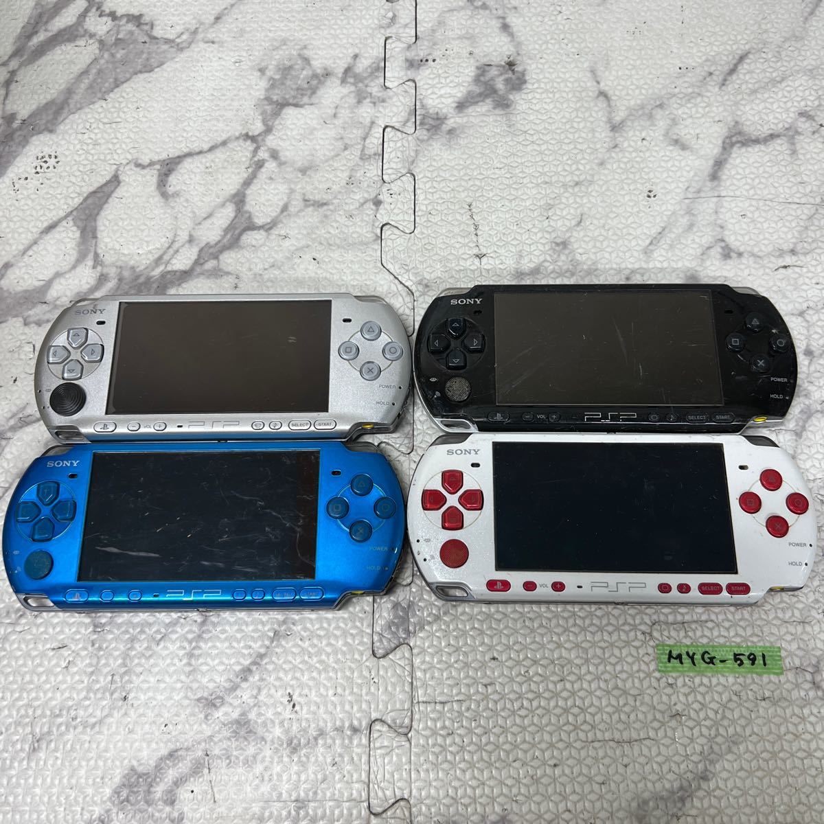 人気SALE，新作登場 MYG-591 激安 ゲー厶機 PSP 本体 SONY PSP-3000 起動確認済み 4点 まとめ売り ジャンク 同梱不可(PSP3000シリーズ)｜売買されたオークション情報、yahooの商品情報をアーカイブ公開 - オークファン PSP本体