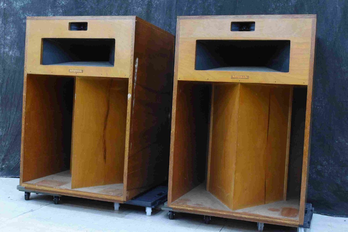 F☆Klipsch LA SCALA N スピーカー ペア 法人様のみ JITBOX利用可能 かご台車二個口専用 ☆ジャンク品☆