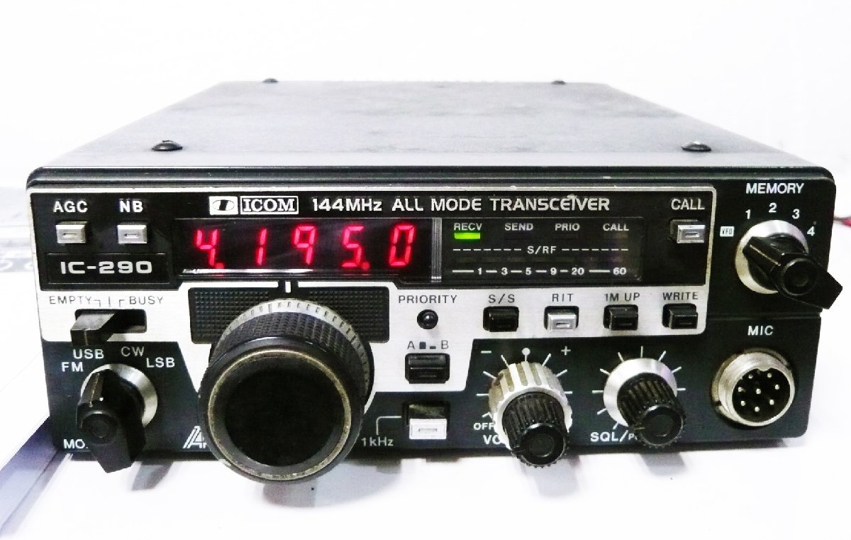 IC-290 ICOM 144MHz Icom オールモード Transceiver MODE アイコム
