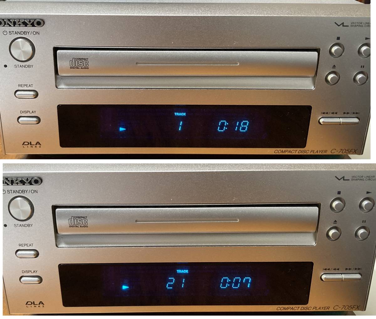 ○ONKYO オンキョー CDプレーヤー C-705FX 簡易点検整備品 ONKYO C
