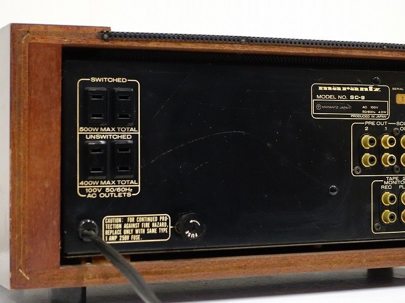 □□marantz ESOTEC SERIES SC-9 プリアンプ マランツ□□018531001J
