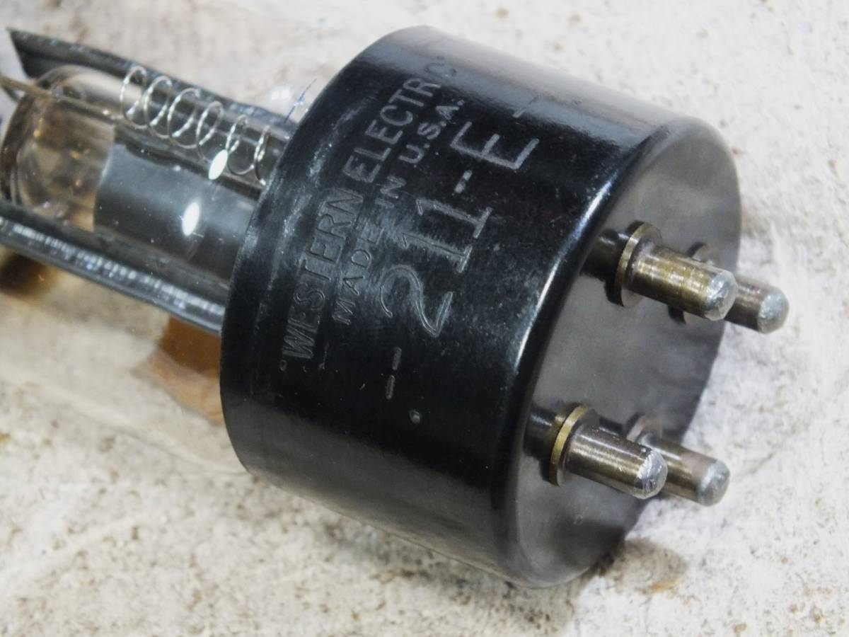 ☆ ジャンク ☆ 超希少管 Western Electric ＷＥ２１１Ｅ 超銘球 ☆☆☆ Electric Western WE Maker tubes vt-52」真空管