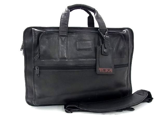 未使用級✨トゥミ JARVIS 1円 TUMI トゥミ レザー 2WAY ビジネスバッグ