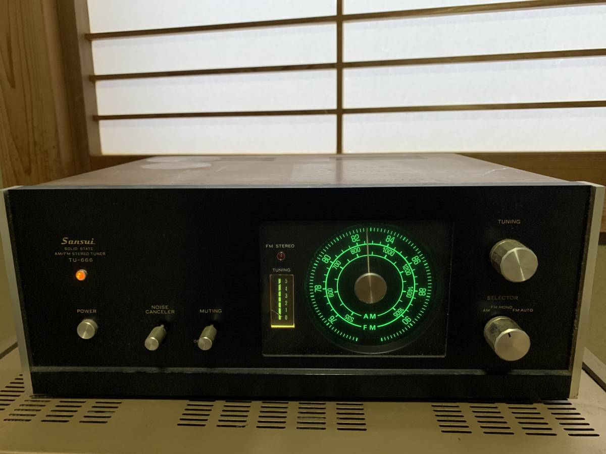 Sansui サンスイ AM FM ステレオチューナー TU-666 | BIUROWAZSZYWKA.PL