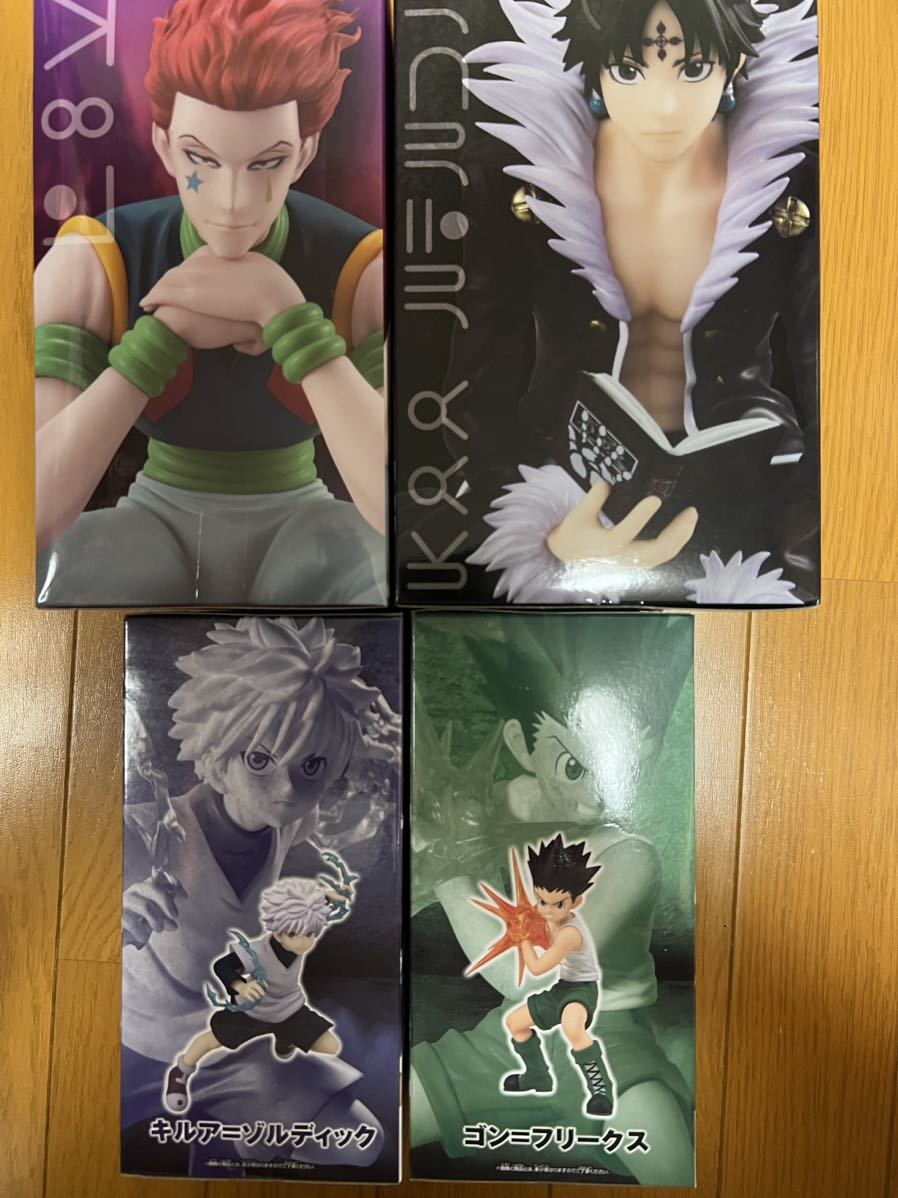 HUNTER×HUNTER フィギュア　 ぬーどる キルア クロロ マチ ヒソカ 新品未開封 ハンターハンター フィギュア ゴン キルア クロロ ヒソカ