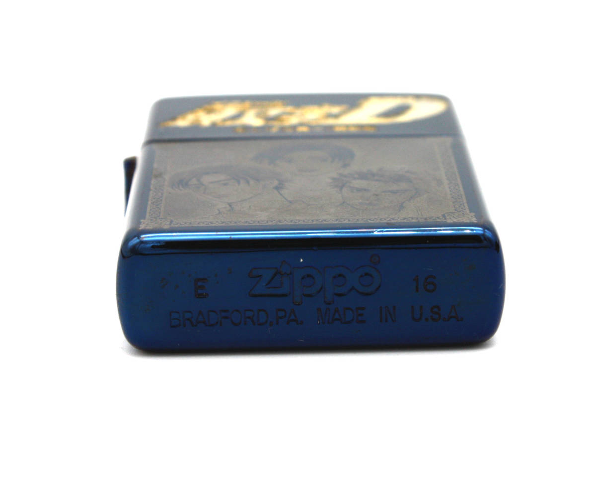 未使用品 ZIPPO ジッポ 頭文字D イニシャルD オイルライター 2016年製 