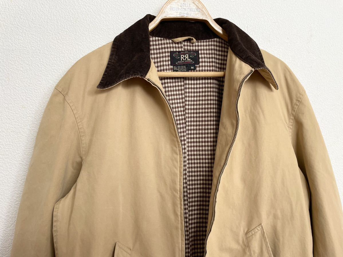 RRL ビンテージ ハンティングジャケット 2025，新品 90s 初期 三つ星タグ DOUBLE RL RRL ハンティング