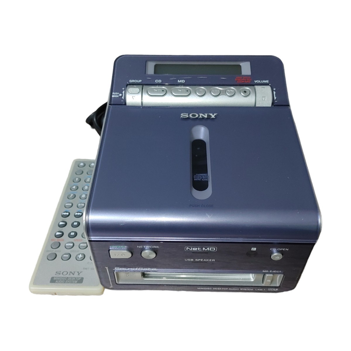 SONY オーディオシステム LAM-1 現状品 SONY LAM-1 Net MD デスクトップオーディオ サウンドゲート 【公式通販】