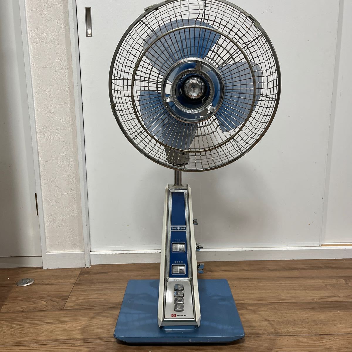 HITACHI 日立レトロ扇風機 昭和レトロ H-625ジャンク品(扇風機