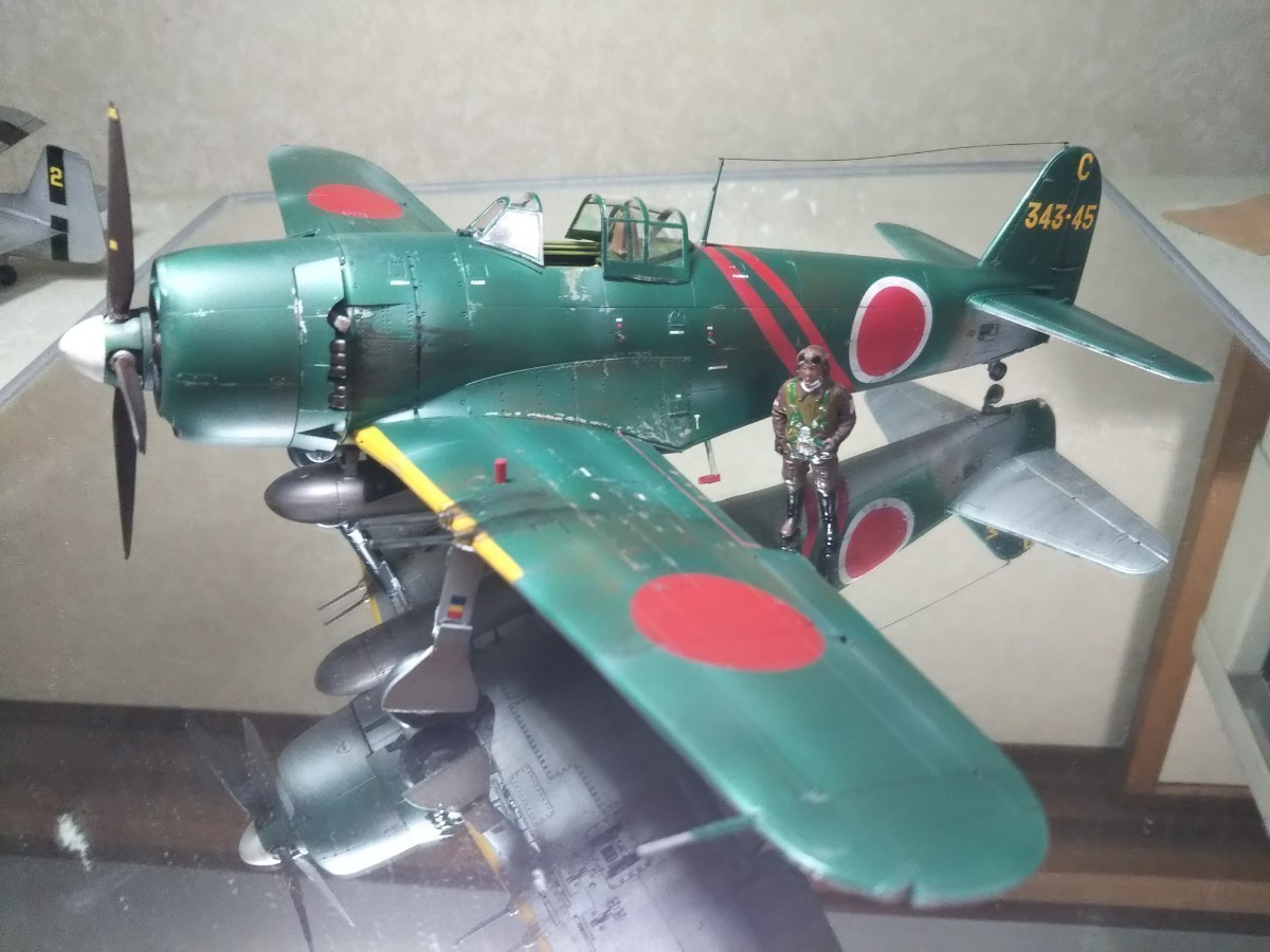 紫電改 川西 局地戦闘機 N1K2-J 日本海軍 1⁄48 後期型 N1K2J 戦闘