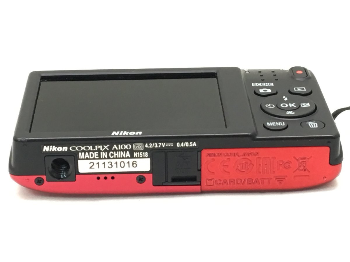 Nikon COOLPIX A100 コンパクト デジタルカメラ 簡易動作確認済み 付属 